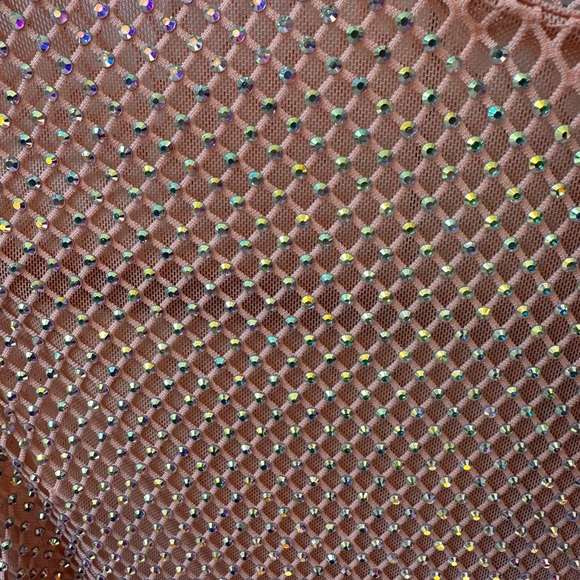 Alice and Olivia long sleeve crochet embellished top - Picture 3 of 5